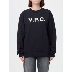 A.P.C. Women Crewneck Sweatshirt A.P.C. In Organic Cotton With Contrast Logo